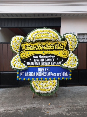 Papan Bunga Duka di Bokoneri