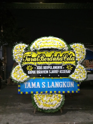 Papan Bunga Duka di Bokoneri