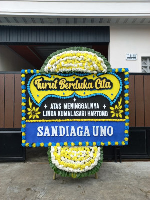Papan Bunga Duka di Bokoneri